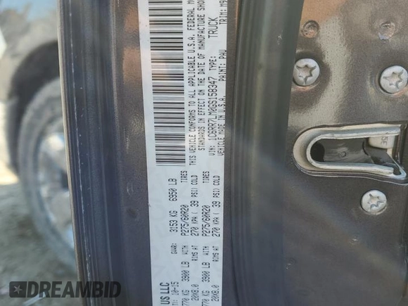 2016 Ram 1500 Big Horn с VIN 1C6RR7LM0GS158347, выставлен на аукционе Copart как лот 52019465 с пробегом 149 800 миль миль и Списание • Salvage title. История ставок и продаж доступна на DreamBid. Изображение 12.