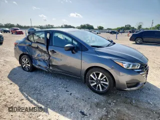 2024 Nissan Versa S with VIN 3N1CN8DV4RL895062, listed as a Copart auction lot 61569345 with 7,170 mi miles and Salvage title. Bid and sale history available at DreamBid. Image 4.