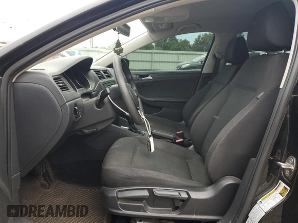 2015 Volkswagen Jetta S with VIN 3VW2K7AJ4FM297506, listed as a Copart auction lot 60354505 with 80,615 mi miles and Salvage title. Bid and sale history available at DreamBid. Image 7.