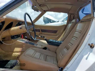 1974 Chevrolet Corvette with VIN 1Z37J4S419559, listed as a Copart auction lot 61386825 with 29,975 mi miles and Salvage title. Bid and sale history available at DreamBid. Image 7.