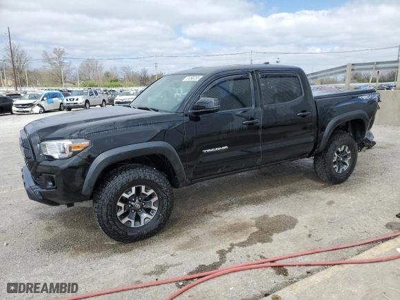 2017 Toyota Tacoma SR5 with VIN 3TMCZ5AN2HM106646, listed as a Copart auction lot 51090235 with 112,121 mi miles and Salvage Title. Bid and sale history available at carsss.com. Image 1.