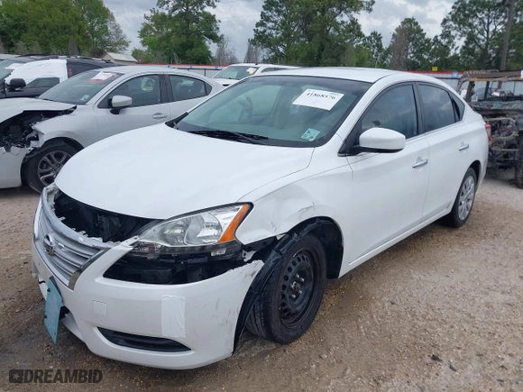 2014 Nissan Sentra SR with VIN 3N1AB7AP1EY257221, listed as a IAAI auction lot 41868576 with 118,275 mi miles. Bid and sale history available at carsss.com. Image 17.