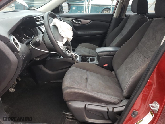 2016 Nissan Rogue SV with VIN KNMAT2MV6GP685863, listed as a Copart auction lot 86999444 with 174,761 mi miles and Salvage Title. Bid and sale history available at carsss.com. Image 7.