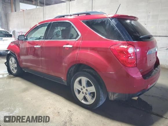 2015 Chevrolet Equinox LTZ with VIN 2GNFLHE33F6128226, listed as a Copart auction lot 52152535 with 133,835 mi miles and Salvage Title. Bid and sale history available at carsss.com. Image 2.