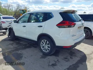 2017 Nissan Rogue SV with VIN KNMAT2MV9HP555609, listed as a IAAI auction lot 42003956 with 156,966 mi miles and . Bid and sale history available at carsss.com. Image 3.