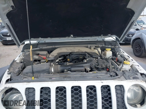 2020 Jeep Gladiator Sport S with VIN 1C6HJTAG9LL161535, listed as a IAAI auction lot 42053904 with 104,260 mi miles and . Bid and sale history available at DreamBid. Image 10.