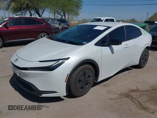 2024 Toyota Prius LE with VIN JTDACAAU5R3046244, listed as a IAAI auction lot 42464523 with 13,590 mi miles and . Bid and sale history available at DreamBid. Image 18.