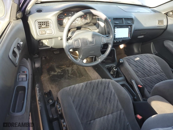 2000 Honda Civic Si with VIN 1HGEM1159YL104380, listed as a Copart auction lot 45902095 with 152,101 mi miles and Clean Title. Bid and sale history available at carsss.com. Image 8.
