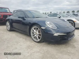 2015 Porsche 911 Carrera with VIN WP0AA2A94FS106572, listed as a Copart auction lot 75104304 with 25,136 mi miles and Non Repairable. Bid and sale history available at carsss.com. Image 4.