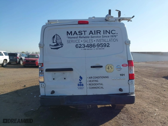 2016 Nissan NV SV with VIN 1N6BF0KM4GN812662, listed as a IAAI auction lot 42007066 with 143,856 mi miles. Bid and sale history available at carsss.com. Image 16.