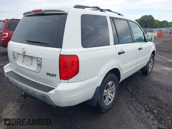 2003 Honda Pilot EX with VIN 2HKYF18453H566709, listed as a IAAI auction lot 42239595 with 191,626 mi miles and . Bid and sale history available at DreamBid. Image 4.