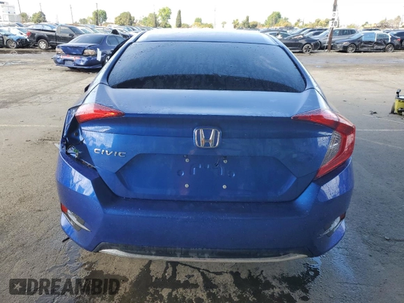 2021 Honda Civic Sedan LX with VIN 2HGFC2F63MH503632, listed as a Copart auction lot 48204085 with 29,229 mi miles and Salvage Title. Bid and sale history available at carsss.com. Image 6.