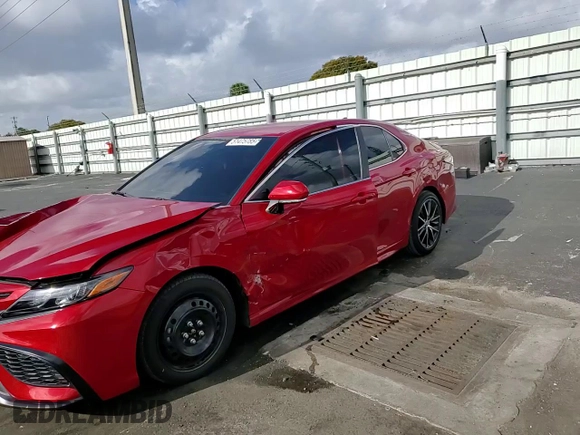 2023 Toyota Camry SE with VIN 4T1T11AK2PU127539, listed as a Copart auction lot 51475785 with 15,731 mi miles and Salvage Title. Bid and sale history available at DreamBid. Image 11.