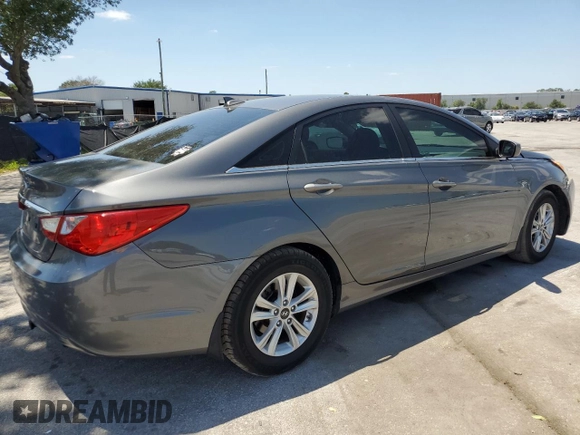 2012 Hyundai Sonata GLS with VIN 5NPEB4AC2CH496734, listed as a Copart auction lot 53071005 with 86,299 mi miles and Salvage Title. Bid and sale history available at carsss.com. Image 3.