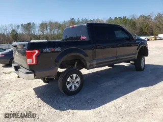 2016 Ford F-150 XLT with VIN 1FTEW1EP9GKF21779, listed as a Copart auction lot 48160375 with 90,643 mi miles and Salvage Title. Bid and sale history available at carsss.com. Image 3.