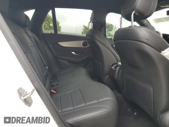 2020 Mercedes-Benz GLC 300 with VIN WDC0G8DB8LF698908, listed as a Copart auction lot 59491365 with 58,566 mi miles and Salvage title. Bid and sale history available at DreamBid. Image 11.