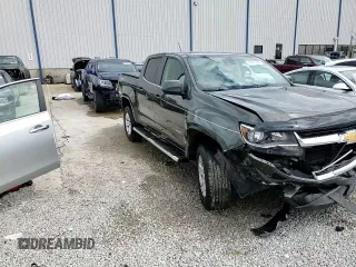 2018 Chevrolet Colorado 4WD LT with VIN 1GCGTCENXJ1117124, listed as a Copart auction lot 55953395 with 88,759 mi miles and Salvage title. Bid and sale history available at DreamBid. Image 13.