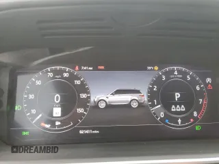 2021 Land Rover Range Rover Sport HSE Silver Edition with VIN SALWR2SU2MA752867, listed as a Copart auction lot 48233955 with 21,411 mi miles and Salvage title. Bid and sale history available at DreamBid. Image 9.