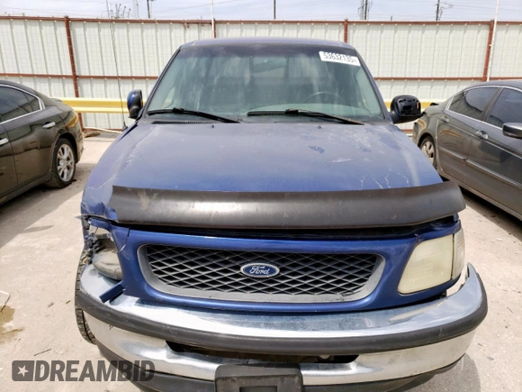 1997 Ford F-150 with VIN 1FTDX17W2VKC63910, listed as a Copart auction lot 53632135 with 178,224 mi miles and Salvage title. Bid and sale history available at DreamBid. Image 5.