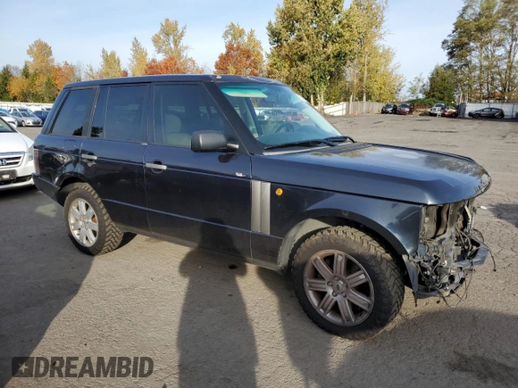 2003 Land Rover Range Rover HSE with VIN SALME11483A139987, listed as a Copart auction lot 79314094 with 142,805 mi miles and Salvage title. Bid and sale history available at DreamBid. Image 4.