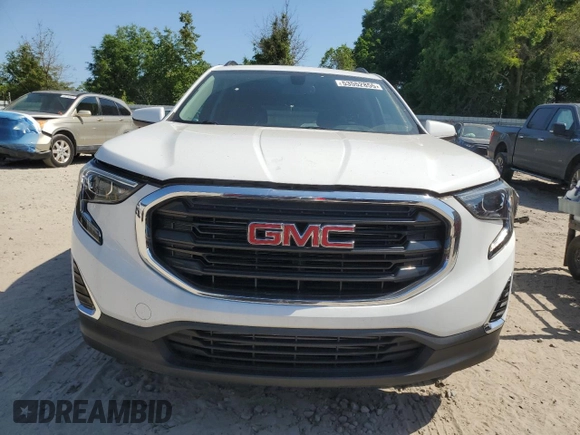 2019 GMC Terrain SLE with VIN 3GKALMEV0KL257452, listed as a Copart auction lot 53552855 with 32,464 mi miles and Salvage Title. Bid and sale history available at carsss.com. Image 5.