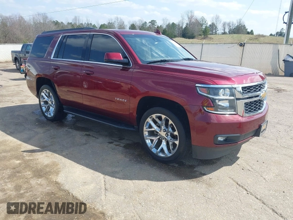2019 Chevrolet Tahoe LT z VIN 1GNSCBKC9KR102552, wystawiony jako IAAI lot #41792517 z przebiegiem 92 856 mil mil oraz . Historia ofert i sprzedaży dostępna na DreamBid. Obrazek 1.