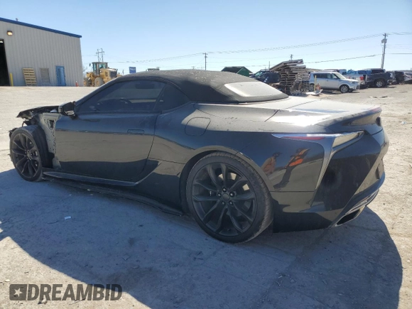 2021 Lexus LC 500h with VIN JTHKPAAY9MA100031, listed as a Copart auction lot 47472385 with 28,233 mi miles and Salvage title. Bid and sale history available at DreamBid. Image 2.