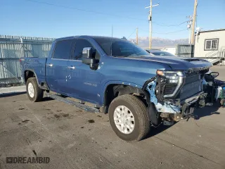 2024 Chevrolet Silverado 3500HD LTZ with VIN 2GC4YUEY0R1156282, listed as a Copart auction lot 74237994 with 13,164 mi miles and Salvage Title. Bid and sale history available at carsss.com. Image 4.