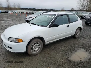 1993 Honda Civic z VIN 2HGEH2370PH501724, wystawiony jako Copart lot #49012345 z przebiegiem 284 973 mil mil oraz Czysty tytuł • Clean title. Historia ofert i sprzedaży dostępna na DreamBid. Obrazek 1.