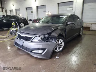 2011 Kia Optima EX with VIN KNAGN4A71B5078261, listed as a Copart auction lot 51477365 with 208,056 mi miles and Salvage Title. Bid and sale history available at carsss.com. Image 1.