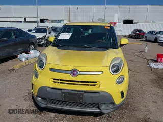 2014 FIAT 500L Trekking with VIN ZFBCFADH3EZ013347, listed as a IAAI auction lot 41551204 with 96,679 mi miles and . Bid and sale history available at DreamBid. Image 12.