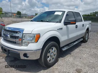 2013 Ford F-150 XL with VIN 1FTFW1EF8DFC39553, listed as a IAAI auction lot 42324628 with Not provided miles and . Bid and sale history available at DreamBid. Image 2.
