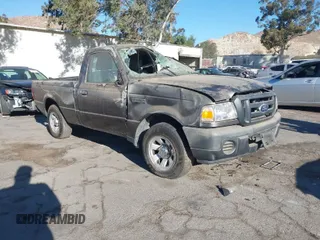 2010 Ford Ranger XL with VIN 1FTKR1AD9APA17457, listed as a IAAI auction lot 40746860 with 1 mi miles. Bid and sale history available at carsss.com. Image 1.