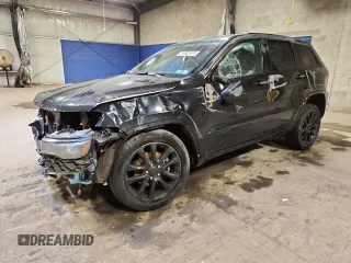 2017 Jeep Grand Cherokee Laredo with VIN 1C4RJFAG9HC700726, listed as a Copart auction lot 62074555 with 100,893 mi miles and Clean title. Bid and sale history available at DreamBid. Image 1.