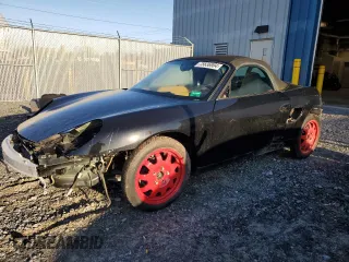 2000 Porsche Boxster S with VIN WP0CB2987YU663582, listed as a Copart auction lot 75836904 with 0 mi miles and Salvage Title. Bid and sale history available at carsss.com. Image 1.