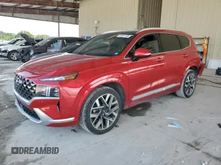 2023 Hyundai Santa Fe Calligraphy z VIN 5NMS54AL3PH596449, wystawiony jako Copart lot #52381195 z przebiegiem 25 114 mil mil oraz Szkoda całkowita • Salvage title. Historia ofert i sprzedaży dostępna na DreamBid. Obrazek 1.