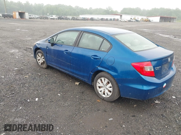 2012 Honda Civic LX z VIN 2HGFB2F54CH535126, wystawiony jako IAAI lot #42481363 z przebiegiem Nie podano mil oraz . Historia ofert i sprzedaży dostępna na DreamBid. Obrazek 3.
