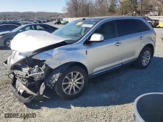 2011 Lincoln MKX with VIN 2LMDJ6JK2BBJ11927, listed as a Copart auction lot 49346535 with 147,130 mi miles and Salvage Title. Bid and sale history available at carsss.com. Image 1.
