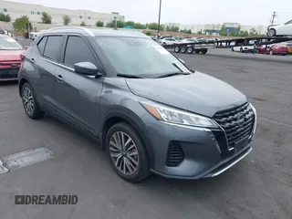 2023 Nissan Kicks SV with VIN 3N1CP5CV6PL542166, listed as a IAAI auction lot 42354018 with 24,175 mi miles and . Bid and sale history available at DreamBid. Image 1.