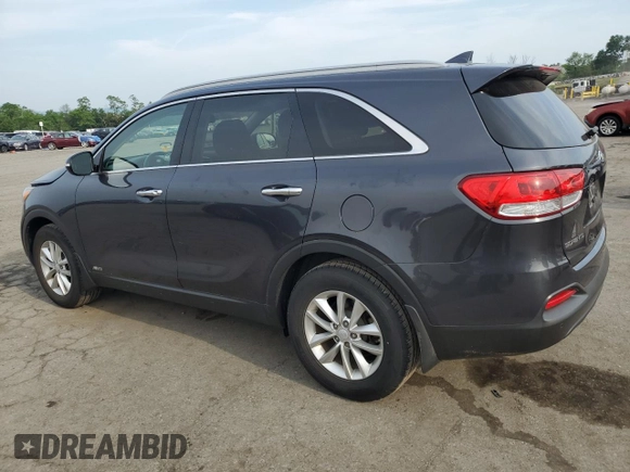 2017 Kia Sorento LX z VIN 5XYPGDA33HG333664, wystawiony jako Copart lot #59619905 z przebiegiem 76 439 mil mil oraz Szkoda całkowita • Salvage title. Historia ofert i sprzedaży dostępna na DreamBid. Obrazek 2.