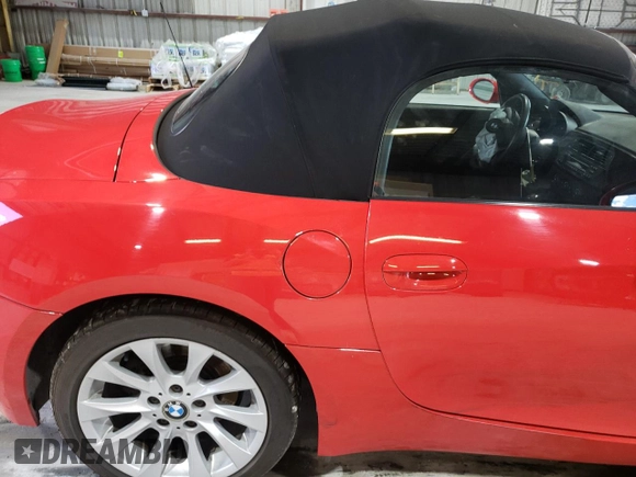 2006 BMW Z4 3.0si with VIN 4USBU535X6LW92089, listed as a Copart auction lot 73122204 with 105,502 mi miles and Salvage title. Bid and sale history available at DreamBid. Image 10.