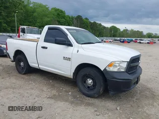 2013 Ram 1500 Tradesman with VIN 3C6JR6AP1DG506714, listed as a IAAI auction lot 42091997 with 116,630 mi miles and . Bid and sale history available at DreamBid. Image 1.