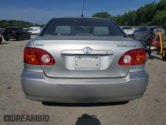 2003 Toyota Corolla CE with VIN JTDBR32E530014764, listed as a Copart auction lot 55143985 with 155,812 mi miles and Clean Title. Bid and sale history available at DreamBid. Image 6.