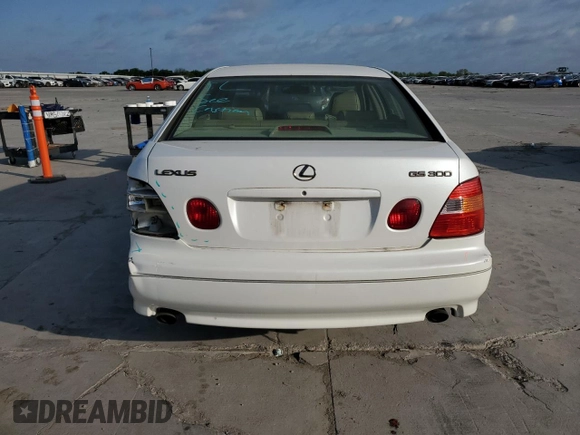 2000 Lexus GS 300 with VIN JT8BD68S3Y0110573, listed as a Copart auction lot 53549305 with 200,626 mi miles and Salvage Title. Bid and sale history available at DreamBid. Image 6.