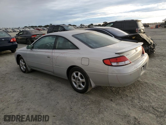 2000 Toyota Solara SE with VIN 2T1CF28P6YC269436, listed as a Copart auction lot 75905914 with 127,145 mi miles and Salvage Title. Bid and sale history available at DreamBid. Image 2.