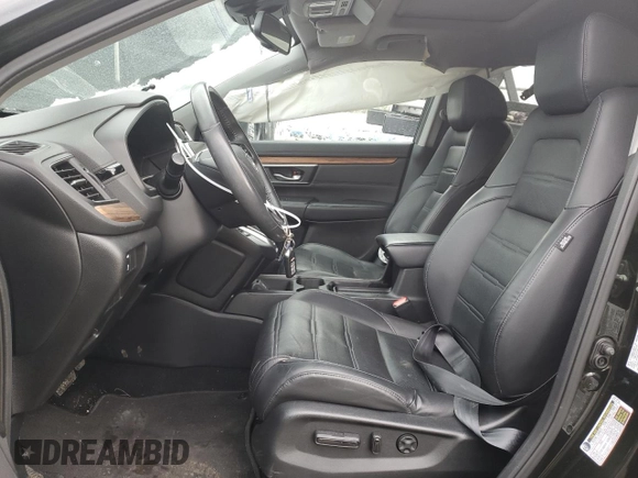 2019 Honda CR-V EX-L with VIN 7FARW2H80KE020088, listed as a Copart auction lot 42612335 with 38,384 mi miles and Salvage Title. Bid and sale history available at carsss.com. Image 7.