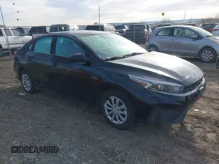 2023 Kia Forte LXS with VIN 3KPF24AD8PE645736, listed as a IAAI auction lot 41777929 with 58,291 mi miles. Bid and sale history available at carsss.com. Image 1.