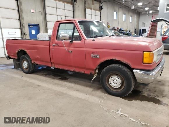 1990 Ford F-150 with VIN 1FTEF15Y1LPB45097, listed as a Copart auction lot 41983905 with 63,210 mi miles and Clean Title. Bid and sale history available at carsss.com. Image 4.