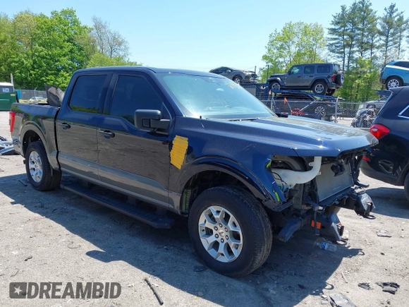 2022 Ford F-150 XL with VIN 1FTEW1EBXNFB14743, listed as a IAAI auction lot 42098808 with 49,314 mi miles and . Bid and sale history available at DreamBid. Image 1.