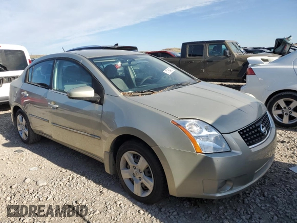 2008 Nissan Sentra S with VIN 3N1AB61E78L760892, listed as a Copart auction lot 57756485 with Not provided miles and Clean title. Bid and sale history available at DreamBid. Image 4.